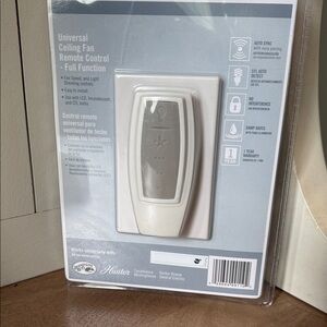 NEW! (OPEN BOX) Universal Ceiling Fan Remote Control - Hampton Bay/Hunter